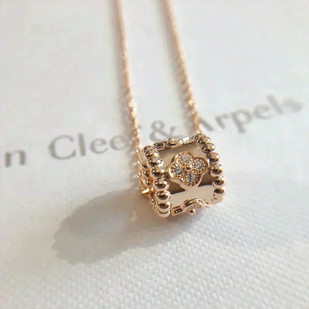 [CharmAmor]PERLEE PEDANT NECKLACE GOLD / ROSE GOLD