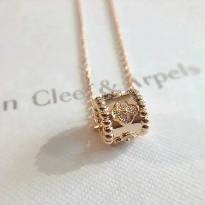 [CharmAmor]PERLEE PEDANT NECKLACE GOLD / ROSE GOLD