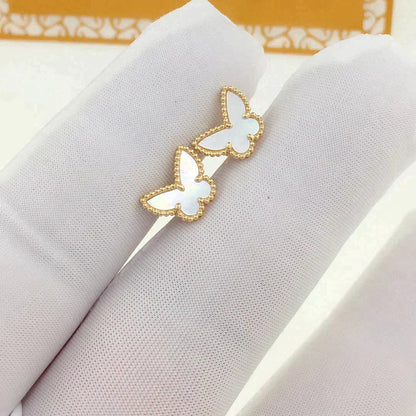 [CharmAmor]SWEET BUTTERFLY MOP EARSTUDS