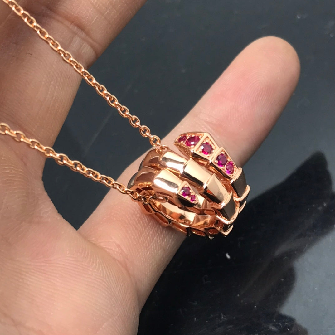 [CharmAmor]SERPENTI PEDANT NECKLACE