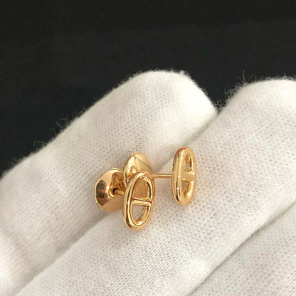 [CharmAmor]CHAINE SMALL EARRINGS GOLD AND SILVER