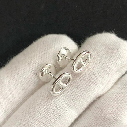 [CharmAmor]CHAINE SMALL EARRINGS GOLD AND SILVER