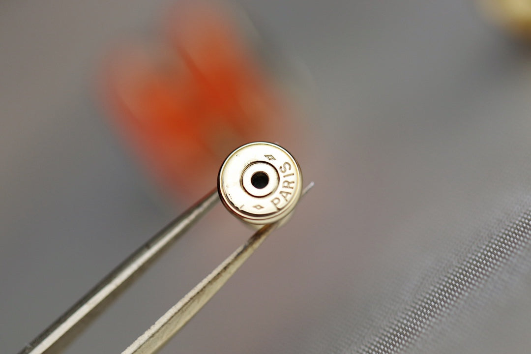 [CharmAmor]MINI POP H EARRINGS ORANGE