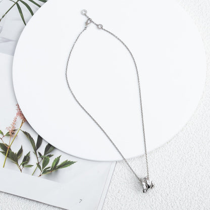 [CharmAmor]SERPENTI SILVER NECKLACE DIAMOND