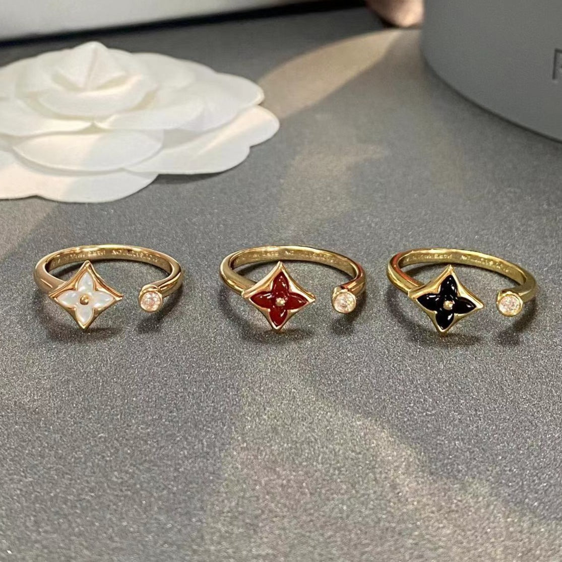 [CharmAmor]STAR 1 DIAMOND OPEN RING