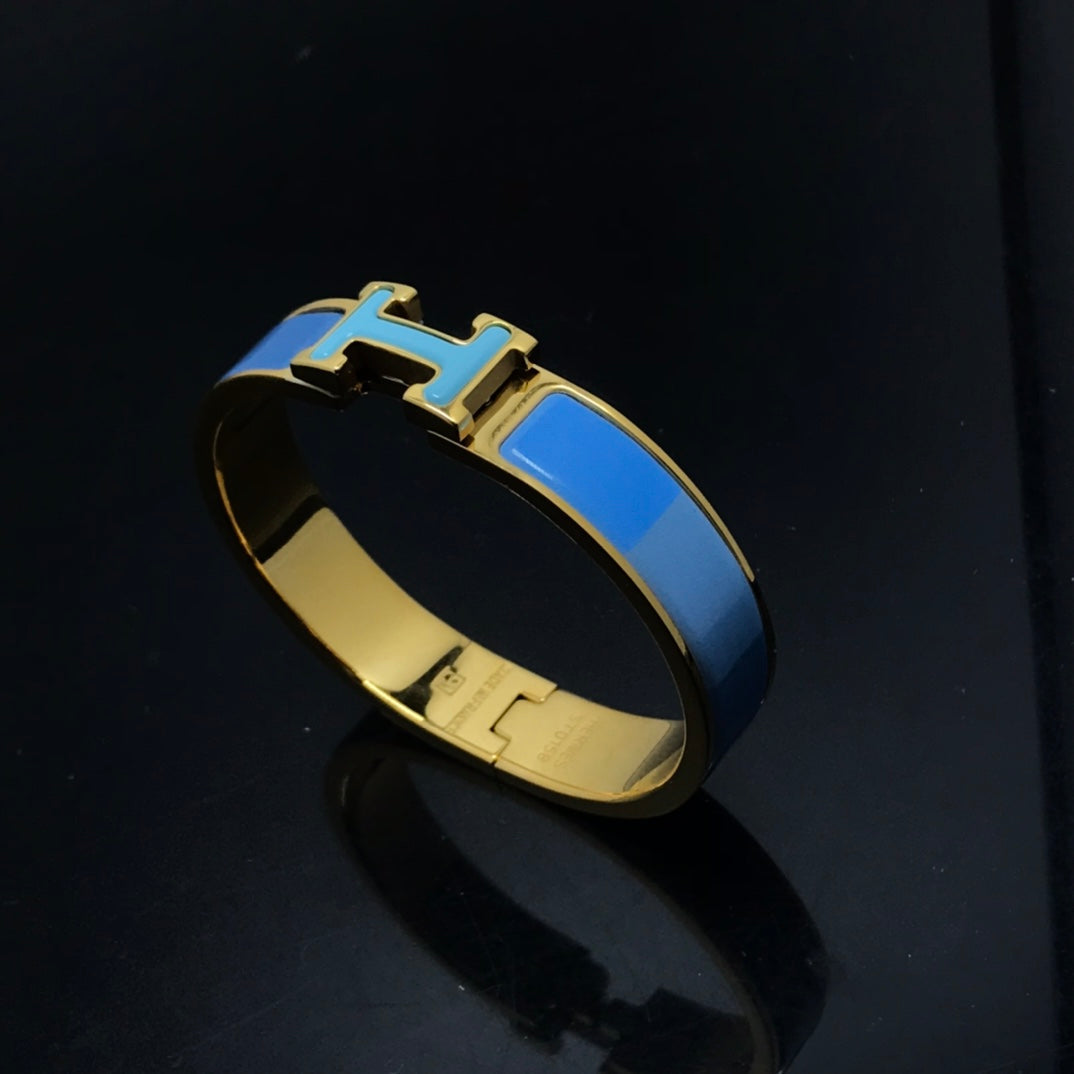 [CharmAmor]H BRACELET BLUE RAINBOW CERAMIC