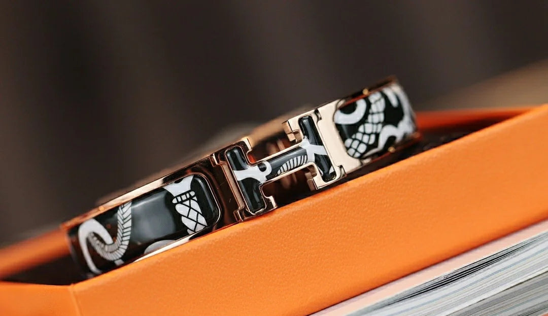 [CharmAmor]H TARTAN BRACELET 12MM