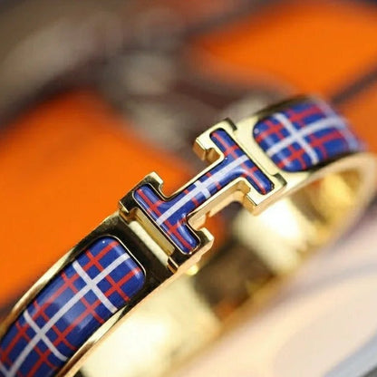 [CharmAmor]H TARTAN BRACELET 12MM