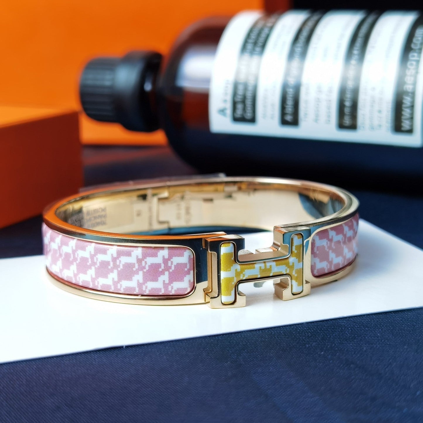 [CharmAmor]H HORSE BRACELET 12MM