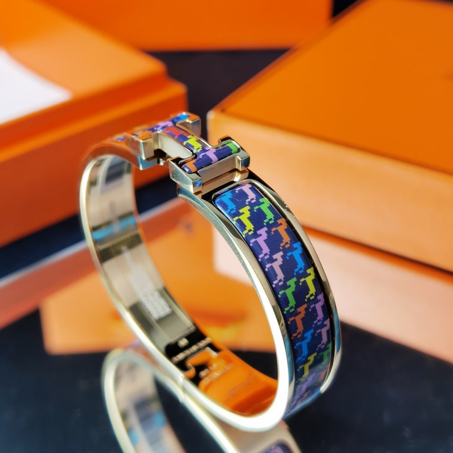 [CharmAmor]H HORSE BRACELET 12MM