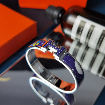 [CharmAmor]H STAR AND MOON BRACELET 12MM