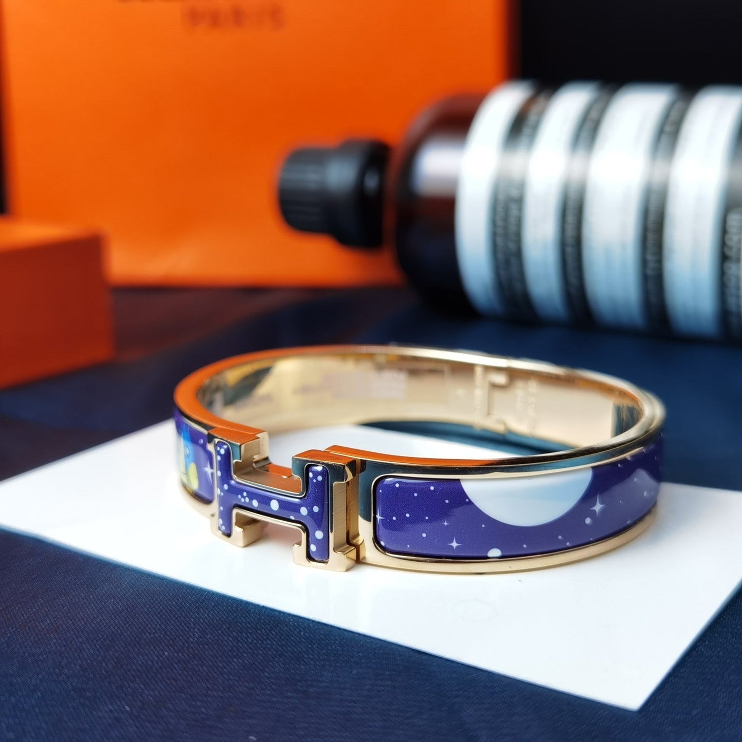 [CharmAmor]H STAR AND MOON BRACELET 12MM
