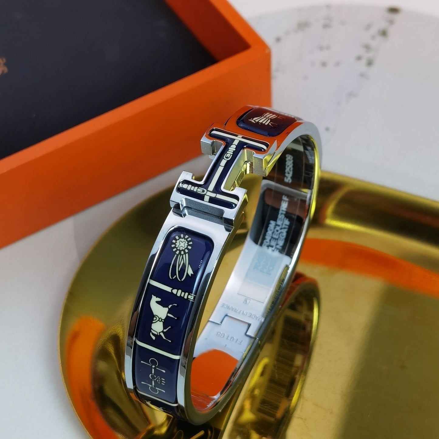 [CharmAmor]H COUVERTURES DARK BLUE BRACELET