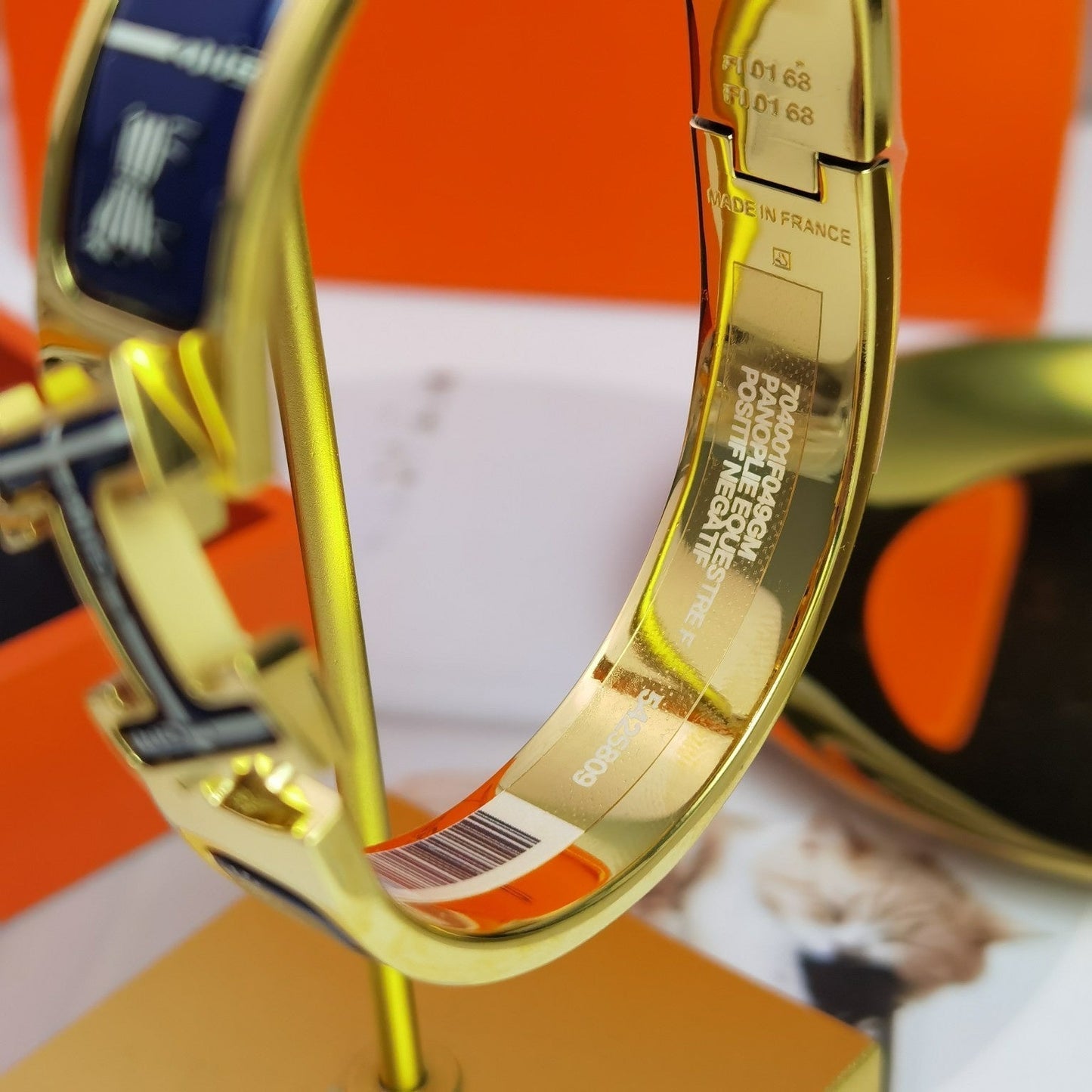 [CharmAmor]H COUVERTURES DARK BLUE BRACELET