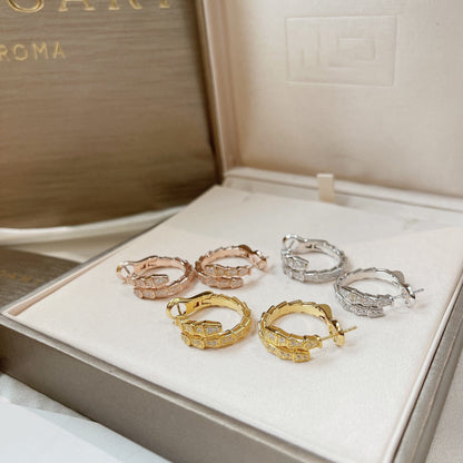 [CharmAmor]SERPENTI EARRINGS DIAMOND