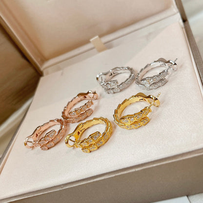 [CharmAmor]SERPENTI EARRINGS DIAMOND