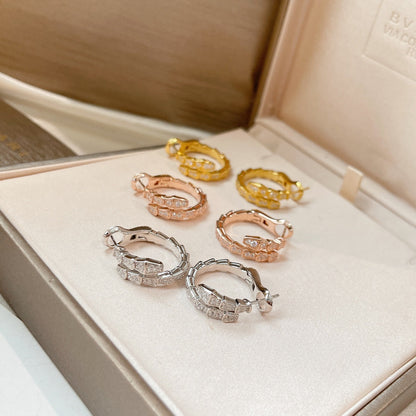 [CharmAmor]SERPENTI EARRINGS DIAMOND
