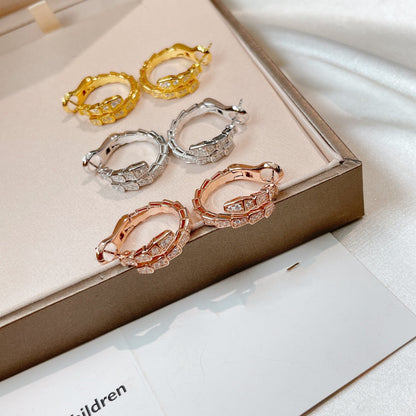[CharmAmor]SERPENTI EARRINGS DIAMOND