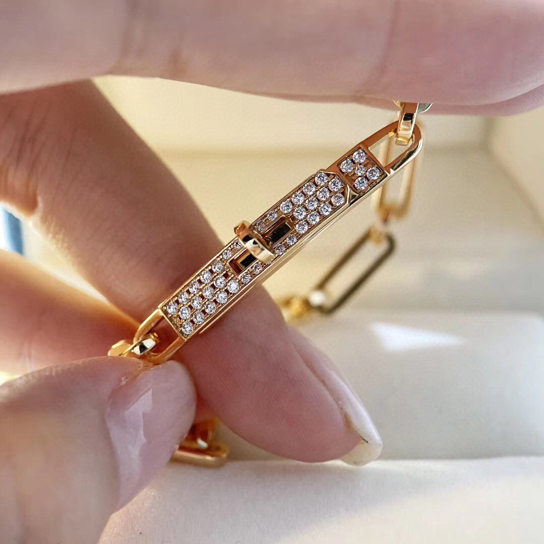 [CharmAmor]CHAINE BRACELET SMALL MODEL DIAMOND