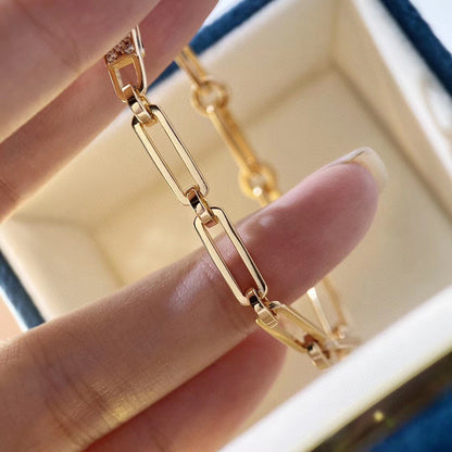 [CharmAmor]CHAINE BRACELET SMALL MODEL DIAMOND