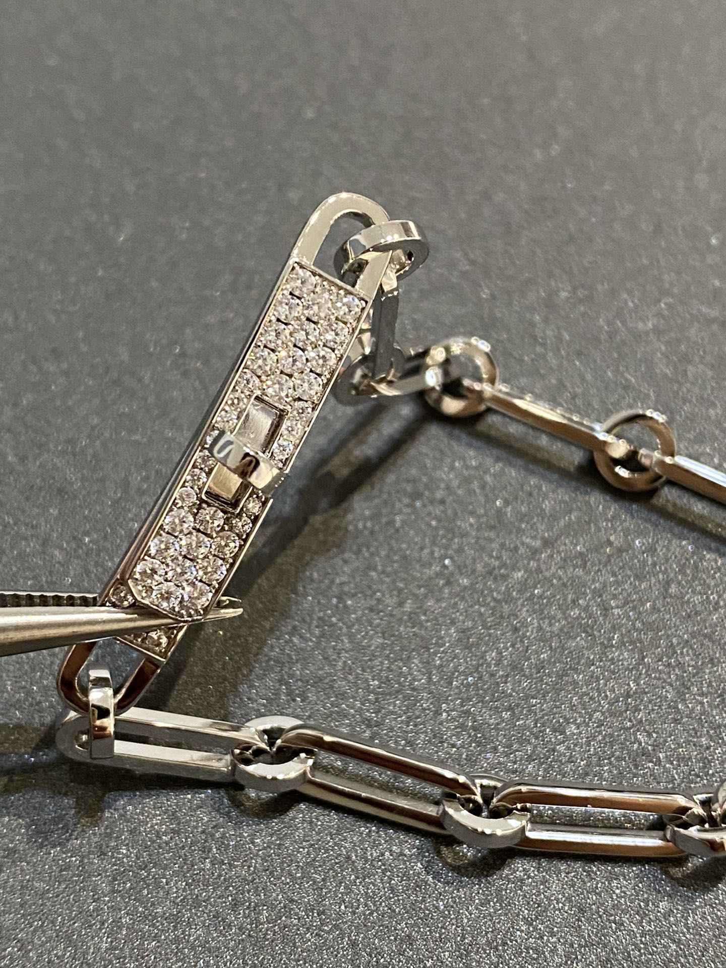 [CharmAmor]CHAINE BRACELET SMALL MODEL DIAMOND