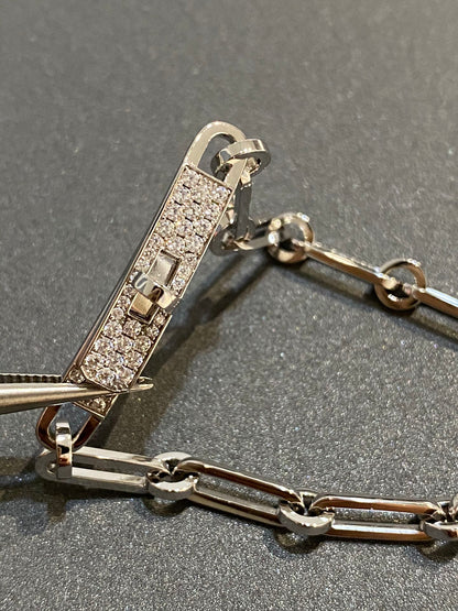 [CharmAmor]CHAINE BRACELET SMALL MODEL DIAMOND