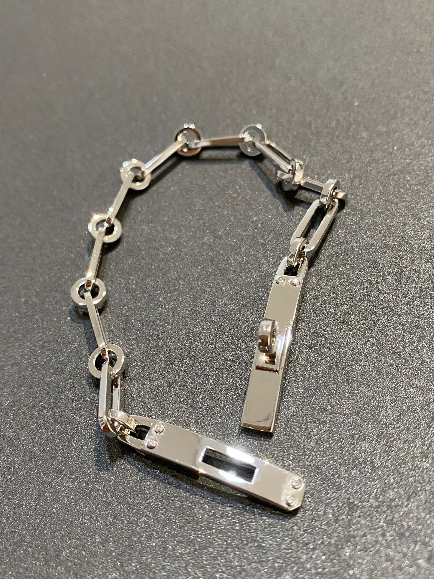 [CharmAmor]CHAINE BRACELET SMALL MODEL DIAMOND
