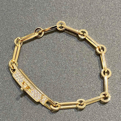 [CharmAmor]CHAINE BRACELET SMALL MODEL DIAMOND