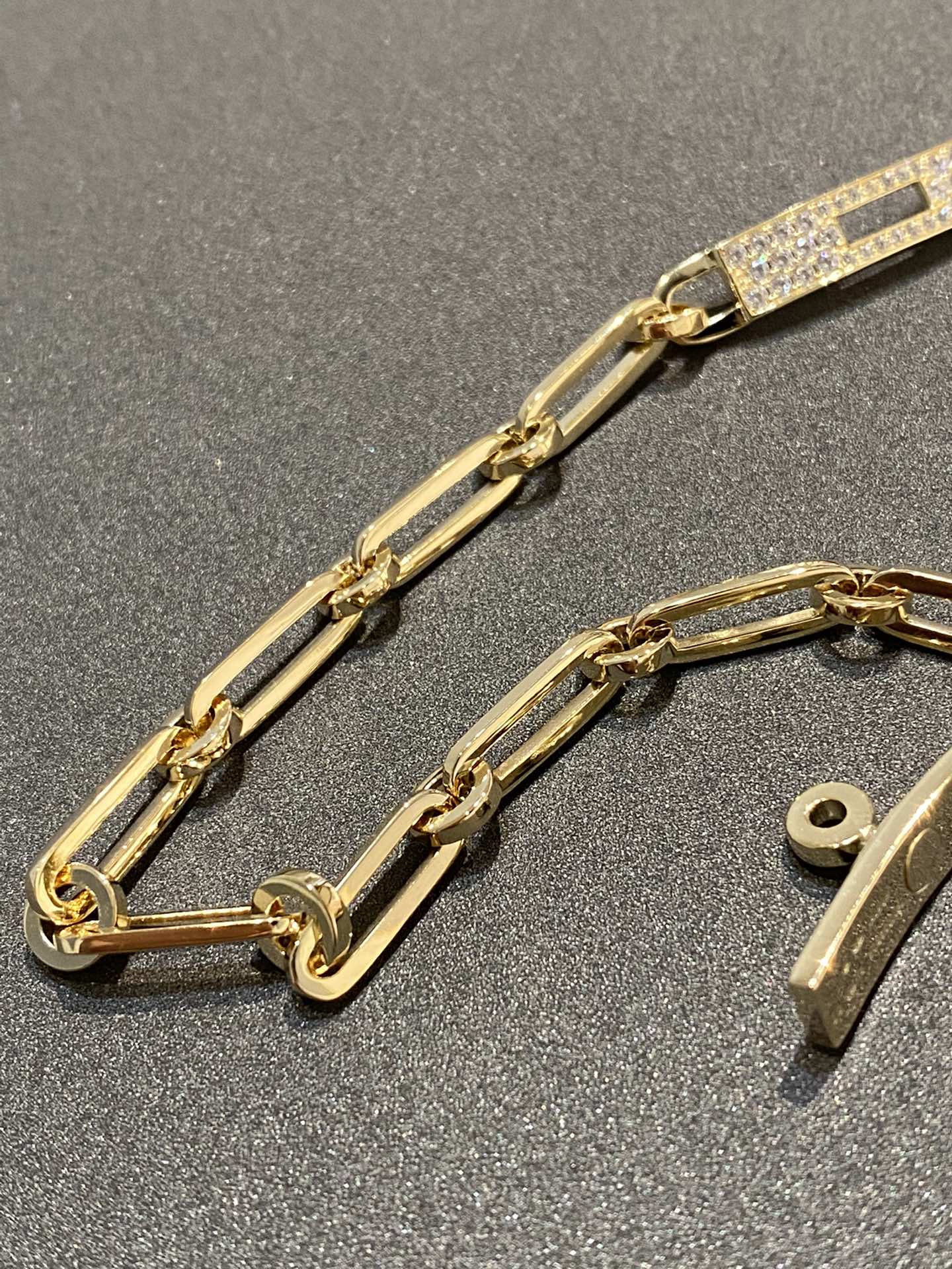 [CharmAmor]CHAINE BRACELET SMALL MODEL DIAMOND