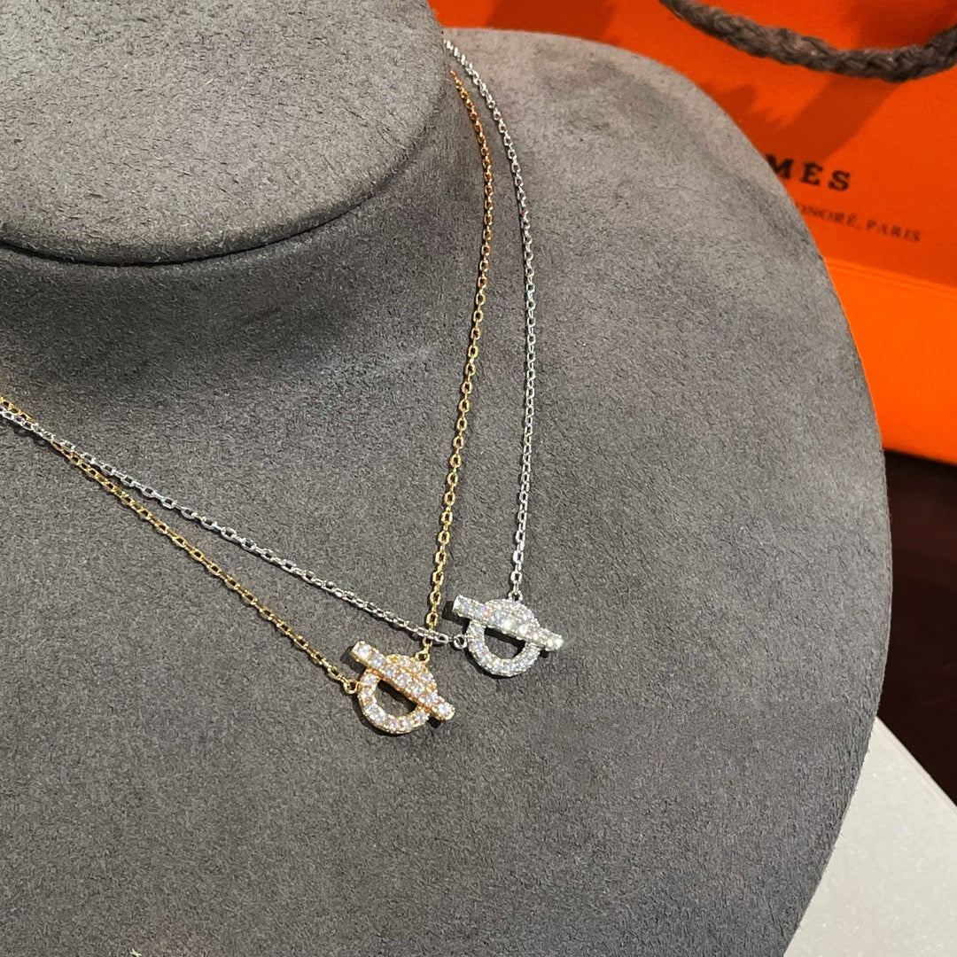 [CharmAmor]ECHAPEE NECKLACE DIAMOND