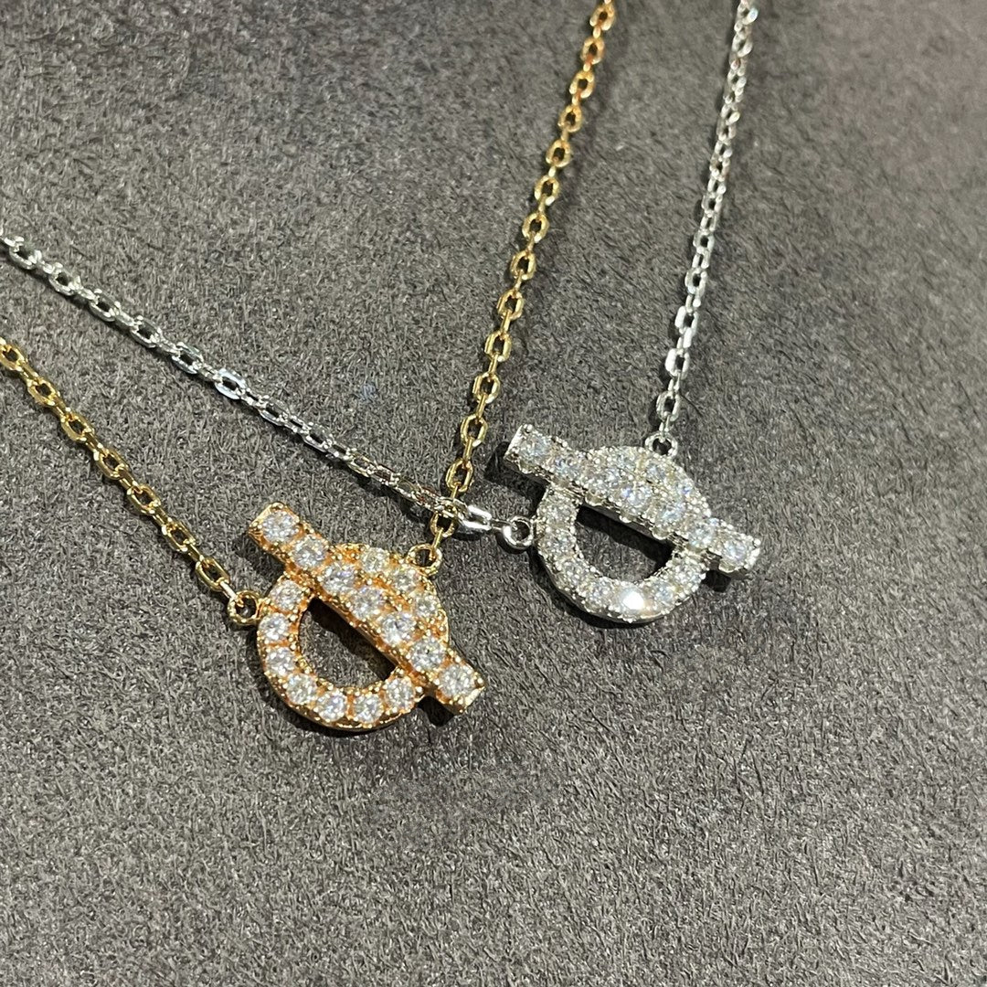 [CharmAmor]ECHAPEE NECKLACE DIAMOND