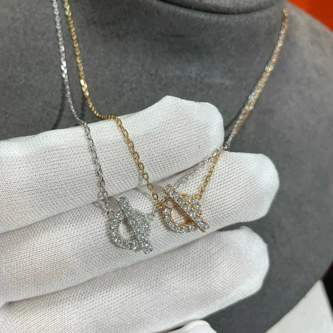[CharmAmor]ECHAPEE NECKLACE DIAMOND