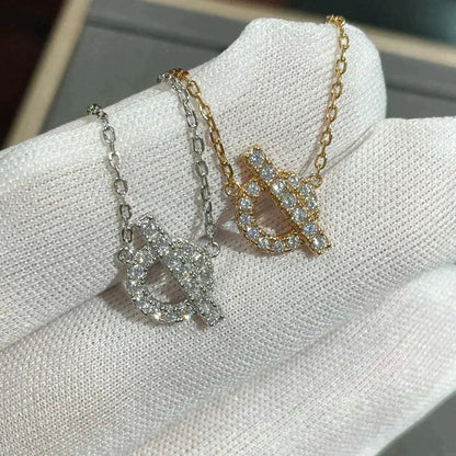 [CharmAmor]ECHAPEE NECKLACE DIAMOND
