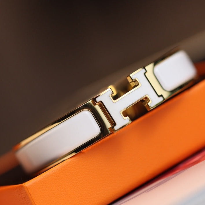 [CharmAmor]H BRACELET 12MM GOLD