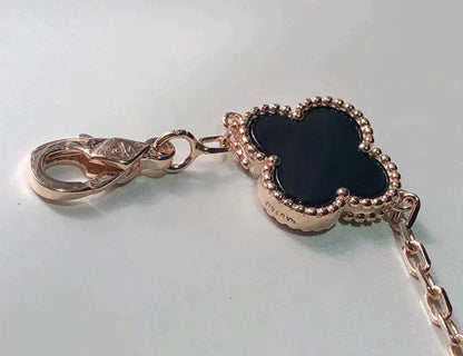 [CharmAmor] CLOVER 5 MOTIFS MULTICOLOR BRACELET