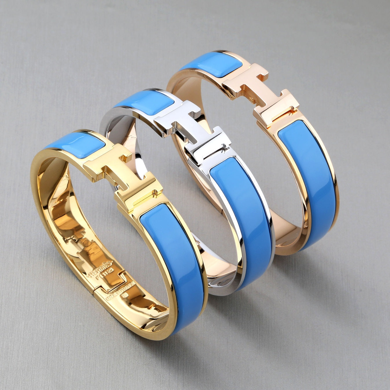 [CharmAmor]H BRACELET TURQUOISE 12MM