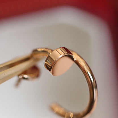 [CharmAmor]JUSTE EARRINGS PINK GOLD