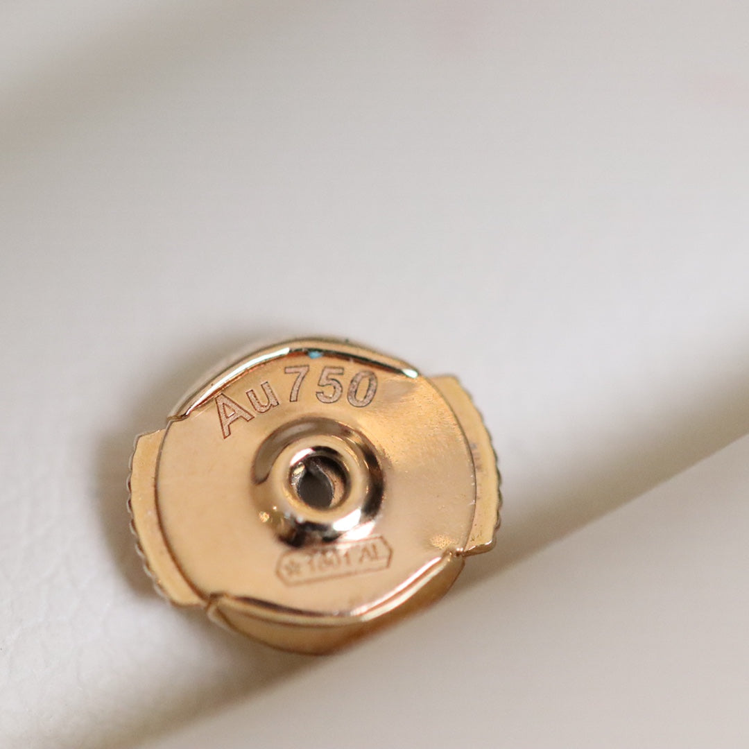 [CharmAmor]JUSTE EARRINGS PINK GOLD