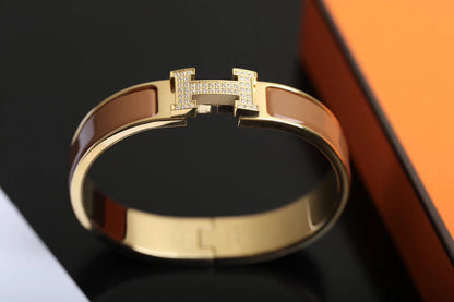 [CharmAmor]H BRACELET GOLD DIAMOND