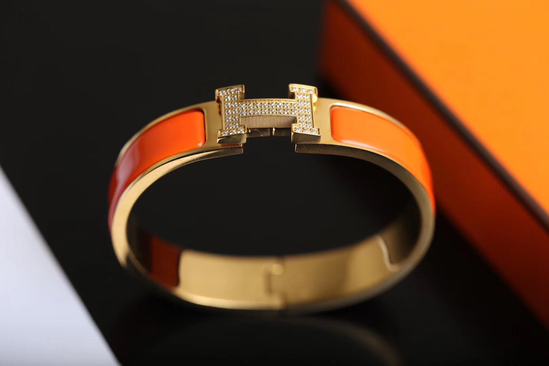 [CharmAmor]H BRACELET GOLD DIAMOND