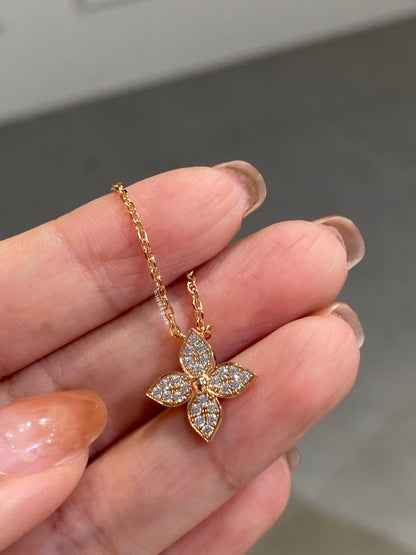 [CharmAmor]STAR DIAMOND NECKALCE