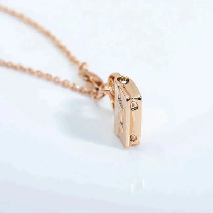 [CharmAmor]AMULETTE PEDANT ROSE GOLD NECKLACE