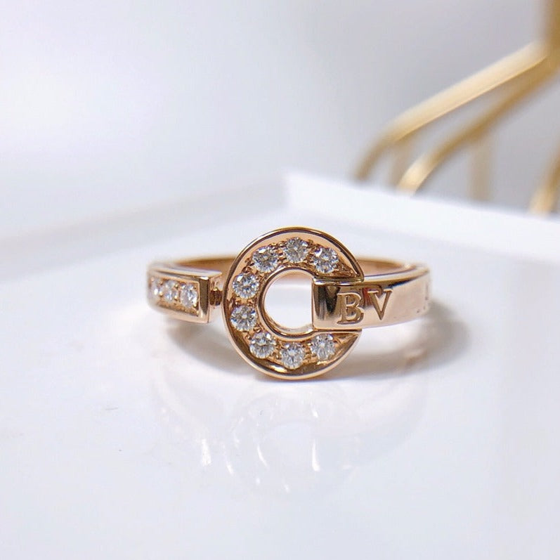 [CharmAmor]DREAM RING DIAMOND PINK GOLD