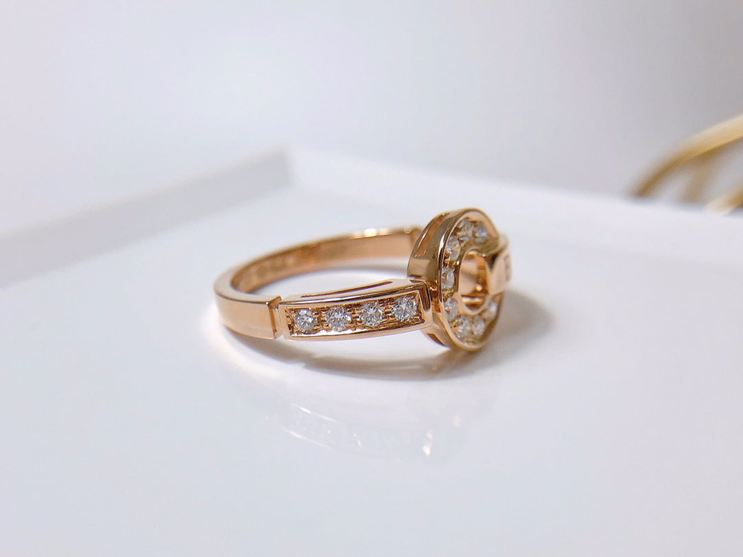 [CharmAmor]DREAM RING DIAMOND PINK GOLD