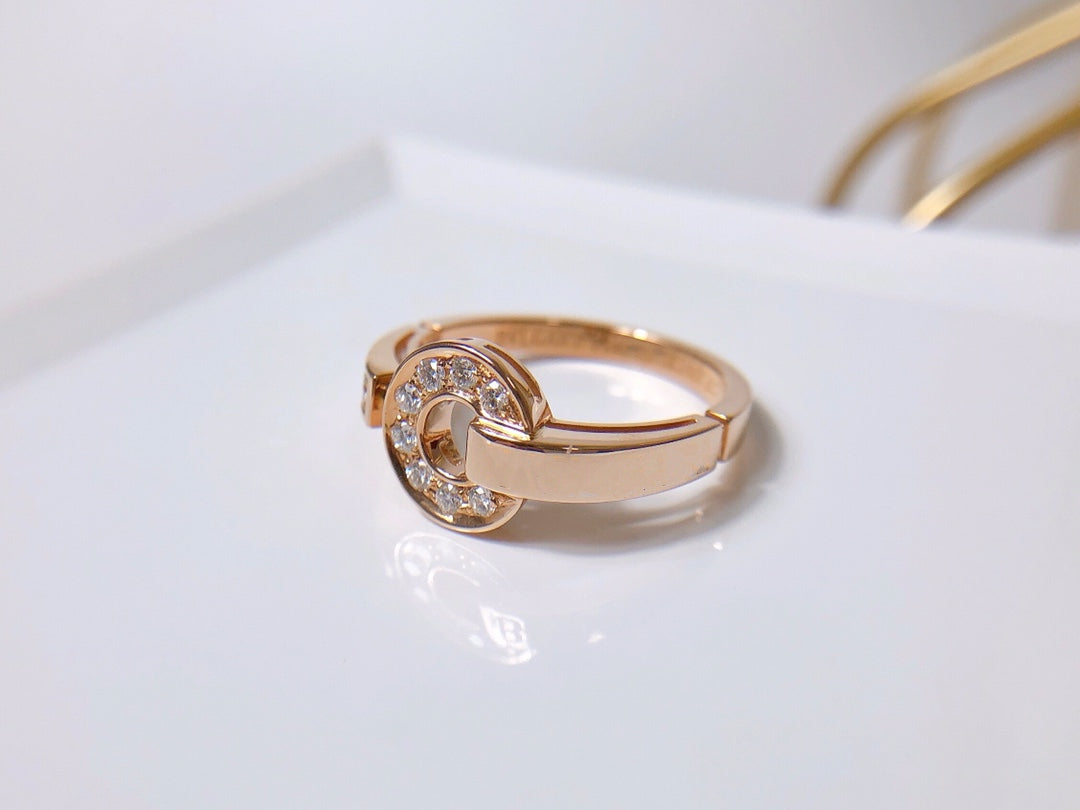 [CharmAmor]DREAM RING DIAMOND PINK GOLD