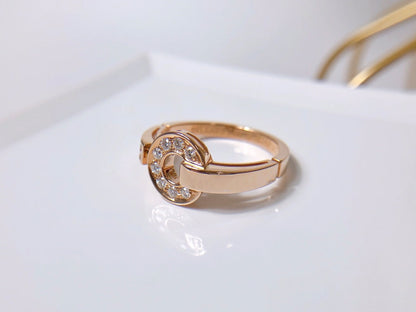 [CharmAmor]DREAM RING DIAMOND PINK GOLD