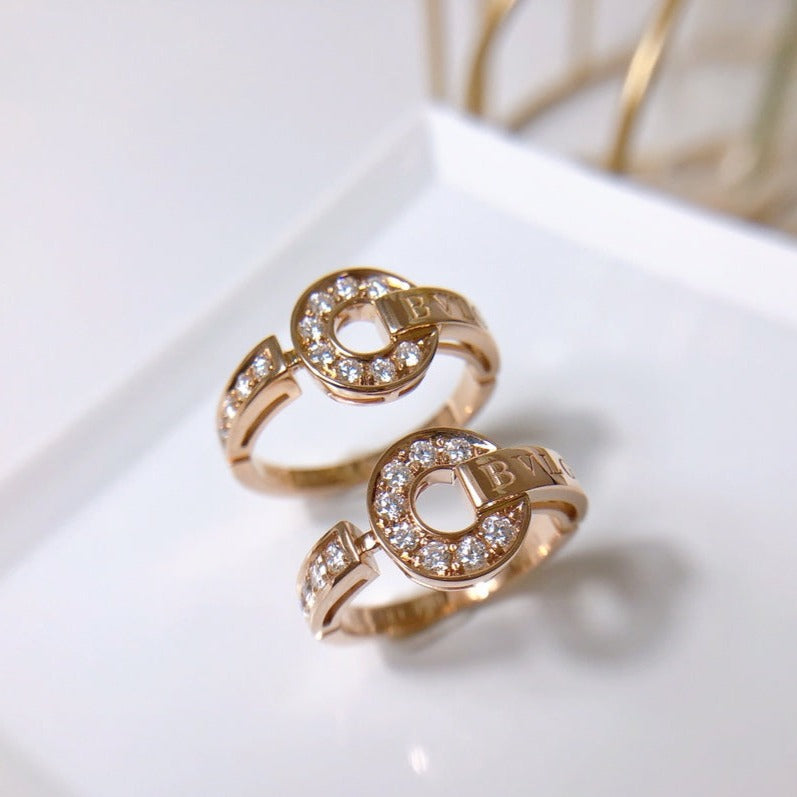 [CharmAmor]DREAM RING DIAMOND PINK GOLD
