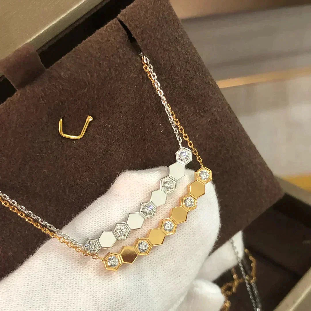 [CharmAmor]BEE LOVE NECKLACE DIAMOND