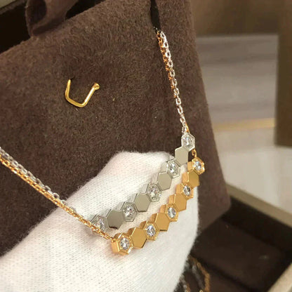 [CharmAmor]BEE LOVE NECKLACE DIAMOND