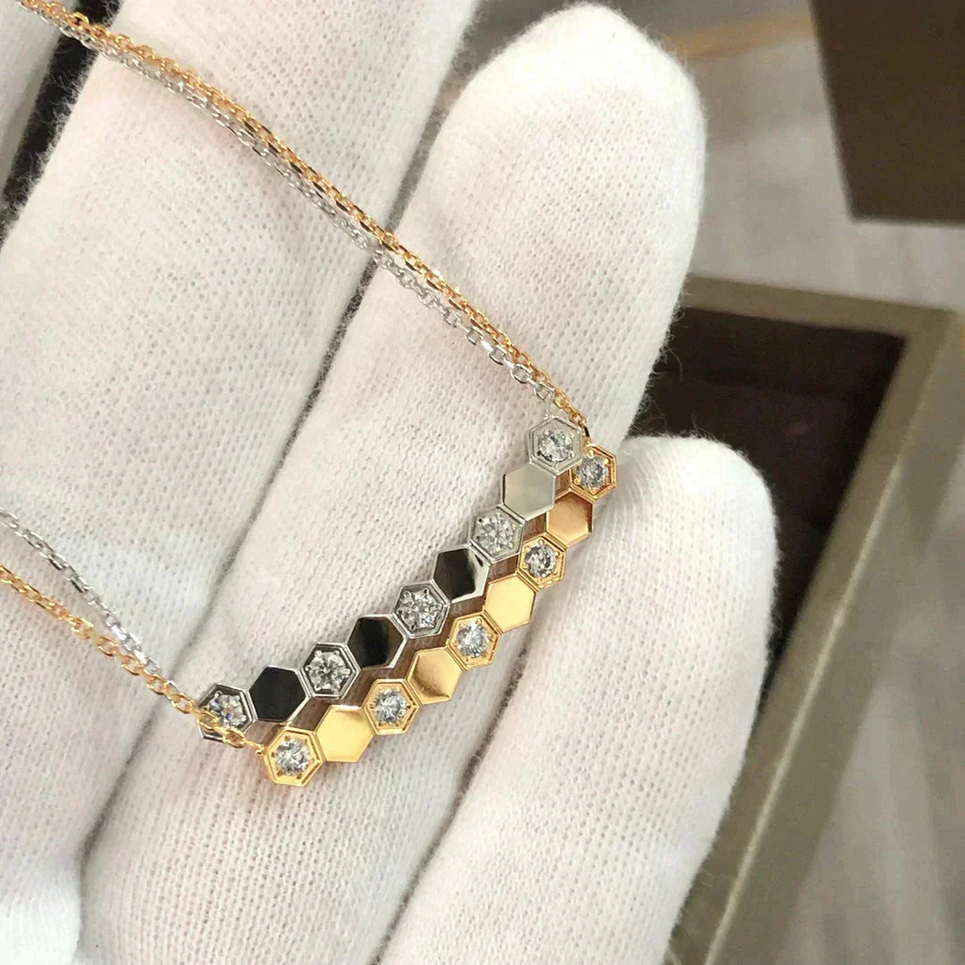 [CharmAmor]BEE LOVE NECKLACE DIAMOND